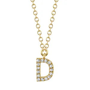 0.05CT DIAMOND NECKLACE - INITIAL D