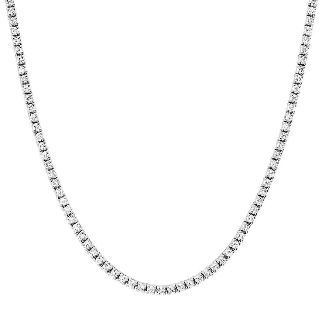 14k Tennis Necklace-SS