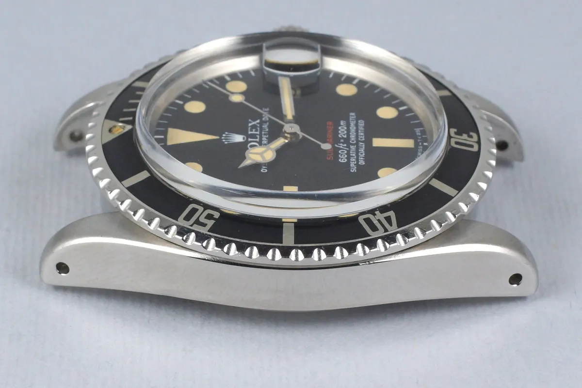 1971 Rolex Red Submariner 1680 Mark V Dial