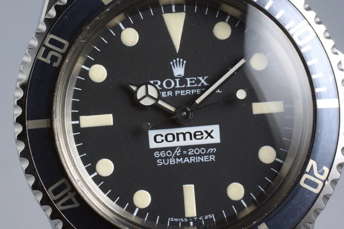 1977 Rolex Submariner 5514 COMEX with Henry Hudson Letter