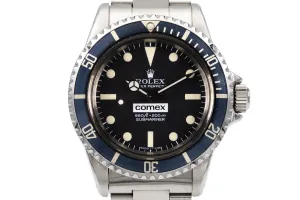 1977 Rolex Submariner 5514 COMEX with Henry Hudson Letter