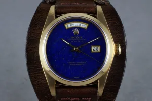 1979 Rolex Lapis President Day-Date 18038