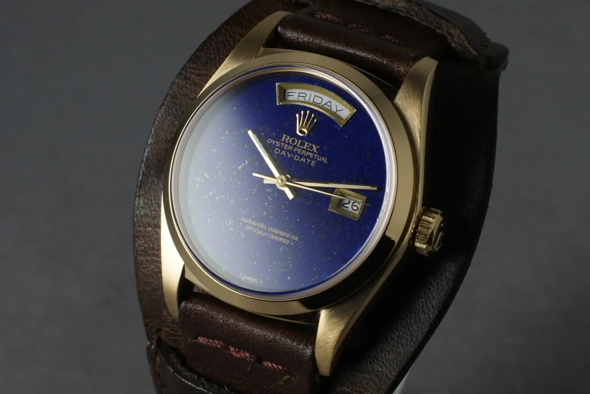 1979 Rolex Lapis President Day-Date 18038