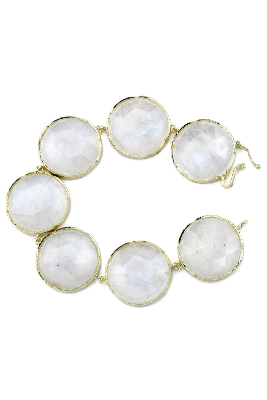 20mm Rainbow Moonstone Bracelet