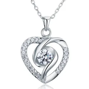 .5 Carat Heart Shape Necklace