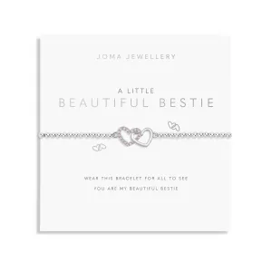 A Little Beautiful Bestie Silver Plated Bracelet 7413