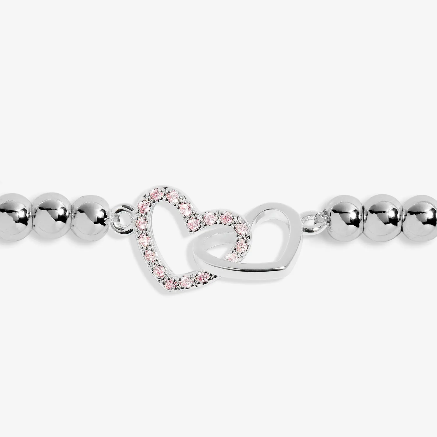 A Little Beautiful Bestie Silver Plated Bracelet 7413