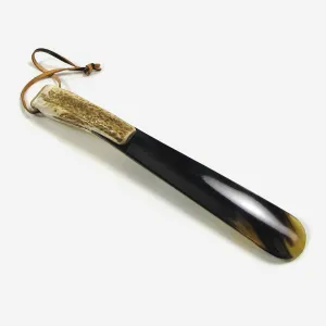 Abbeyhorn 9-10" Stag Antler Crown Handle Shoehorn