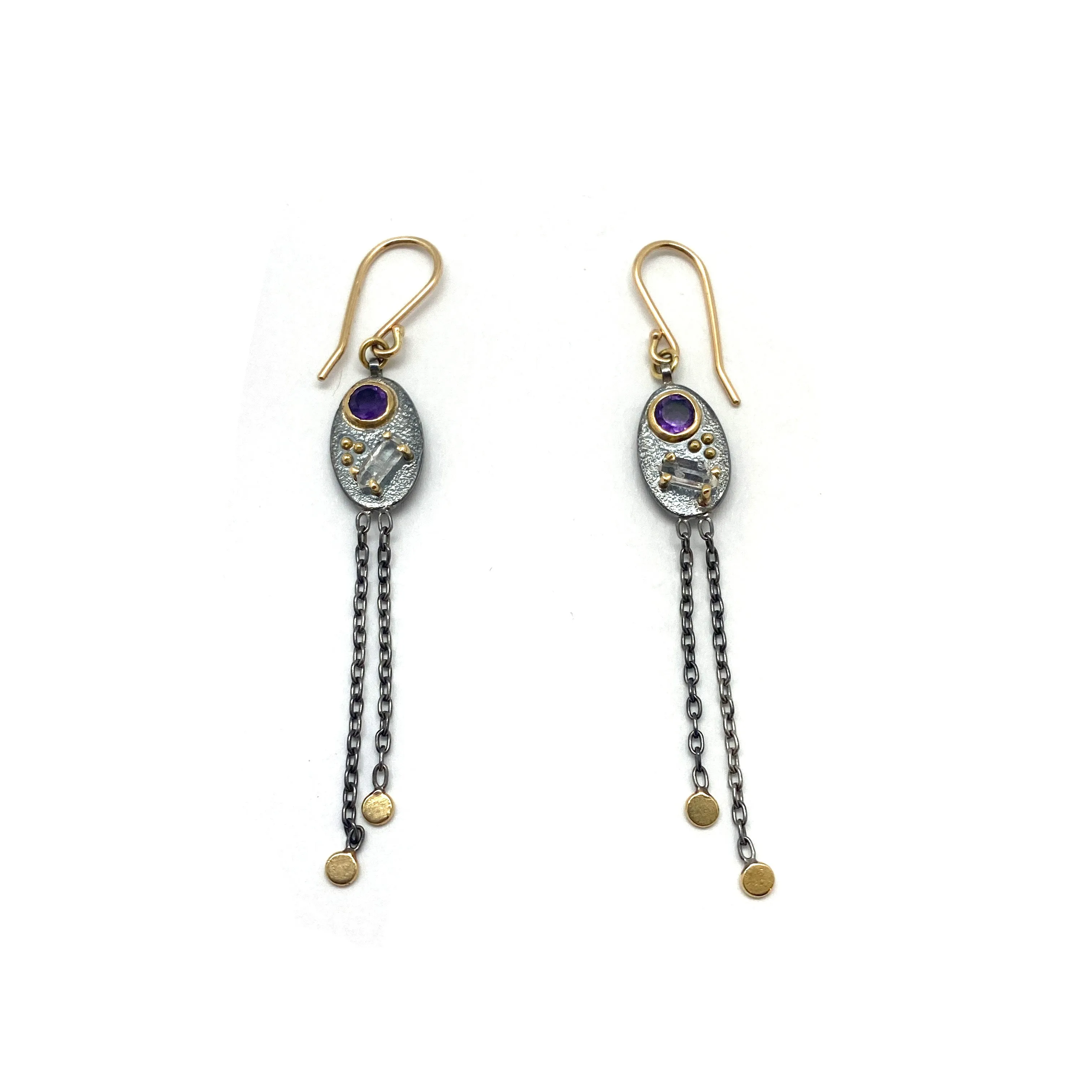 Amethyst Dangling Earrings