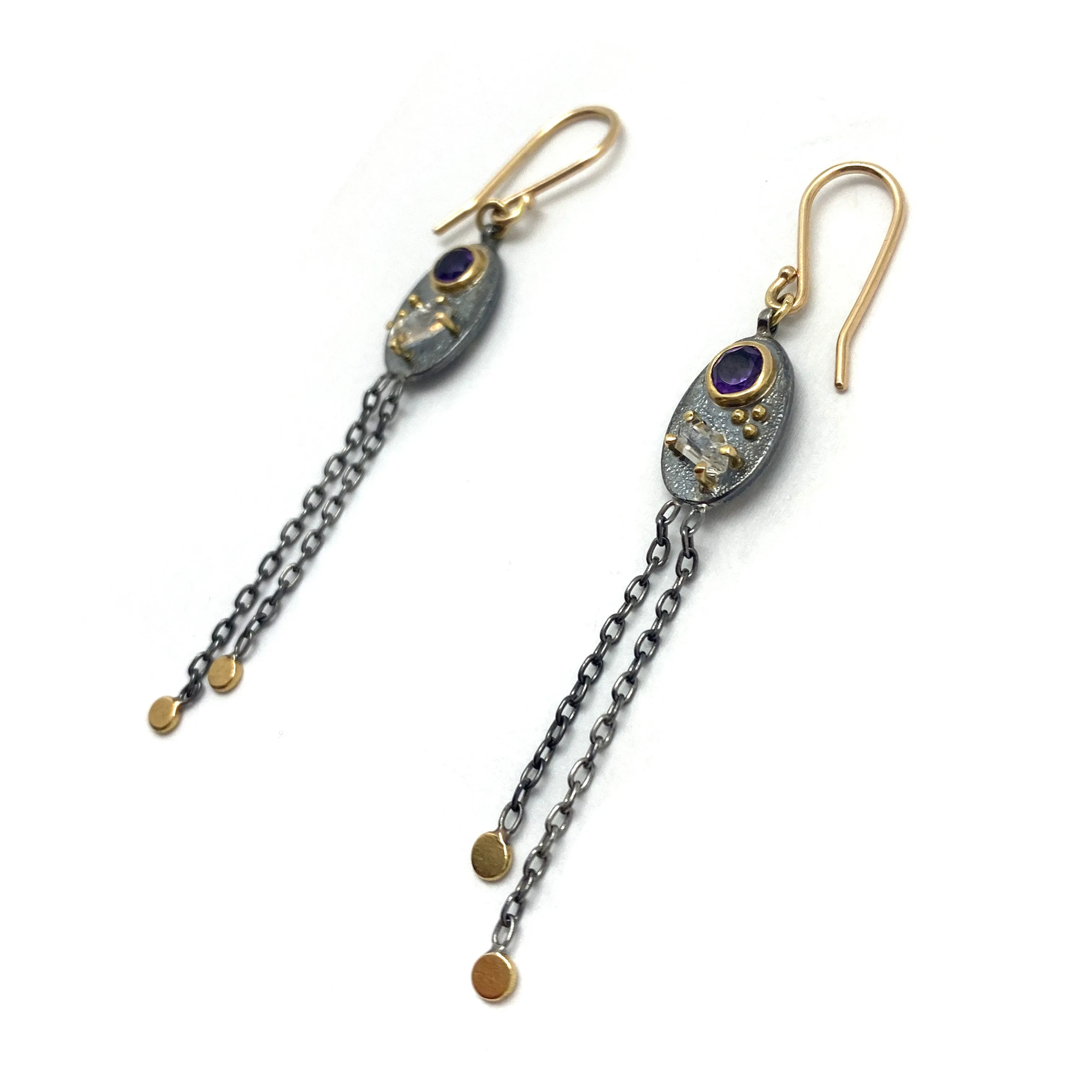 Amethyst Dangling Earrings