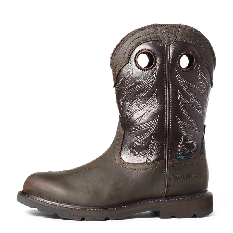 Ariat Groundwork Waterproof Round Toe Work Boot