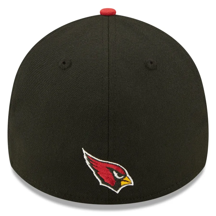 Arizona Cardinals New Era 39THIRTY SEC 2022 Sideline Black Flex Hat