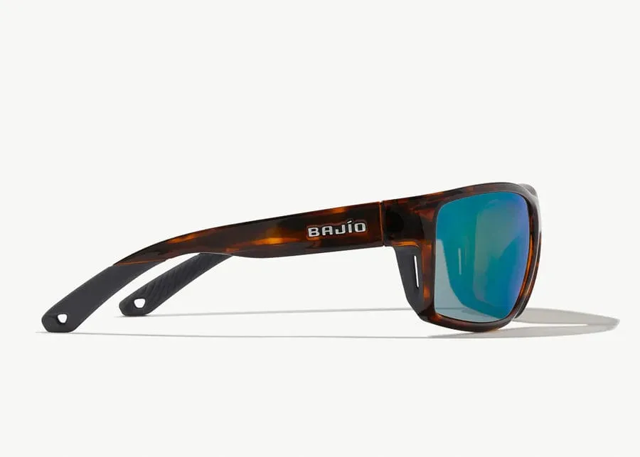 Bajio Bales Beach Polarized Sunglasses in Brown Tortoise Gloss