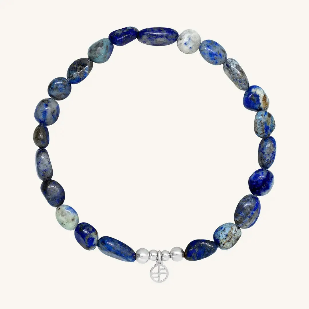 Bennett Lapis Stone Bracelet