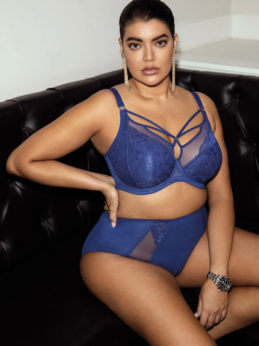 Brianna Plunge Bra - Lapis