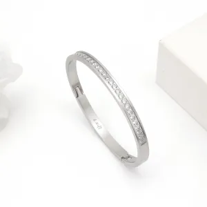 B.Tiff Eternity Bracelet in Silver