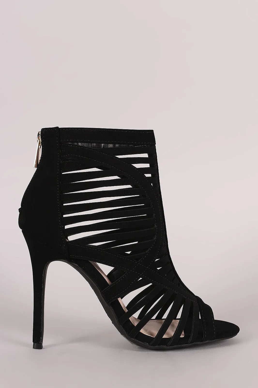 Cassie -  Peep Toe Stiletto Heel