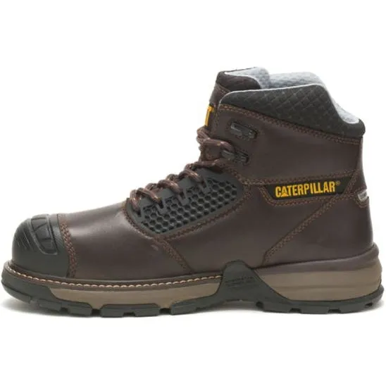 Cat Men's Excavator Superlite Carbon Comp Toe Work Boot -Brown- P91340