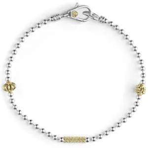 Caviar Icon Two-Tone Caviar Beaded Bracelet