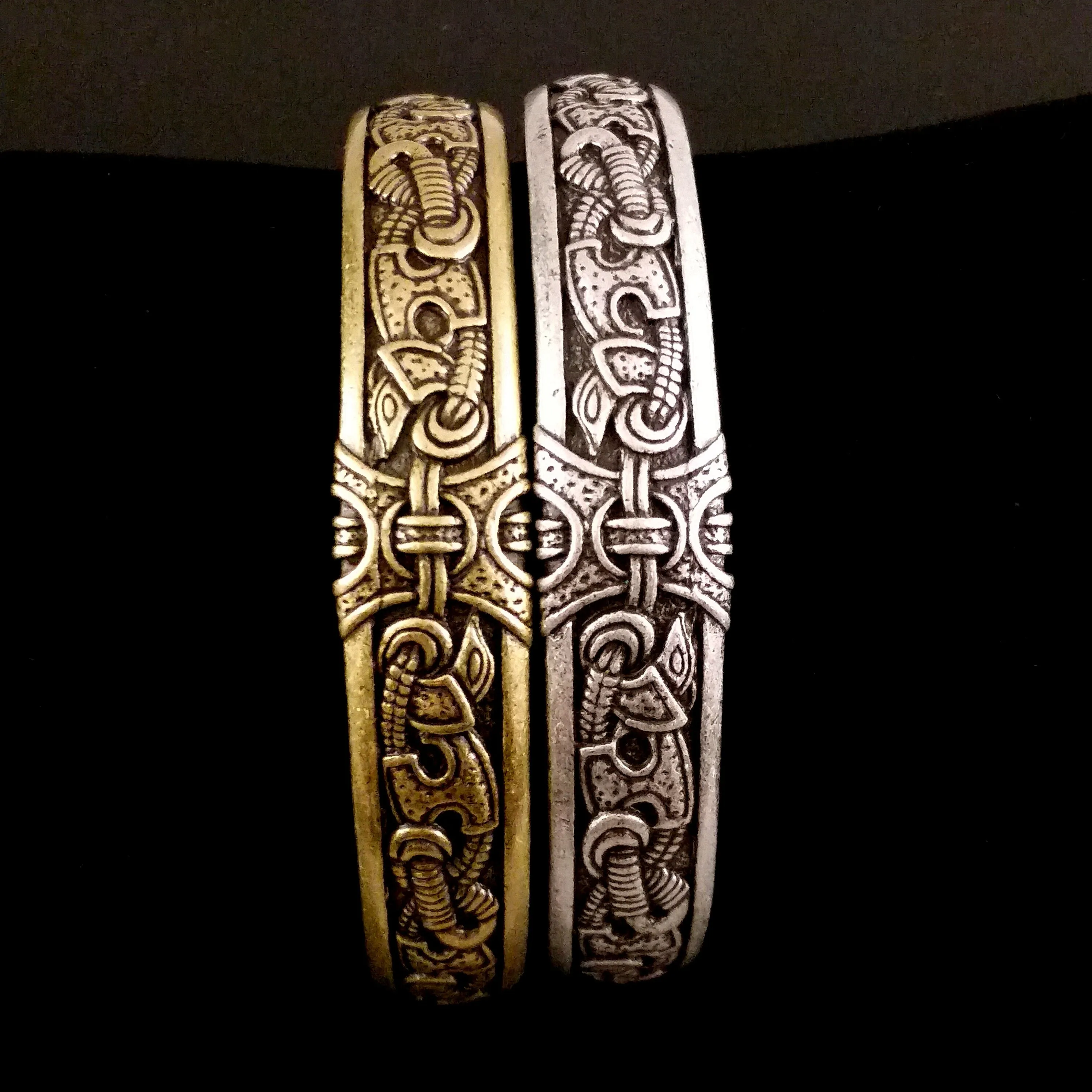 Celtic Bracelet Bronze Knot Work Viking Style