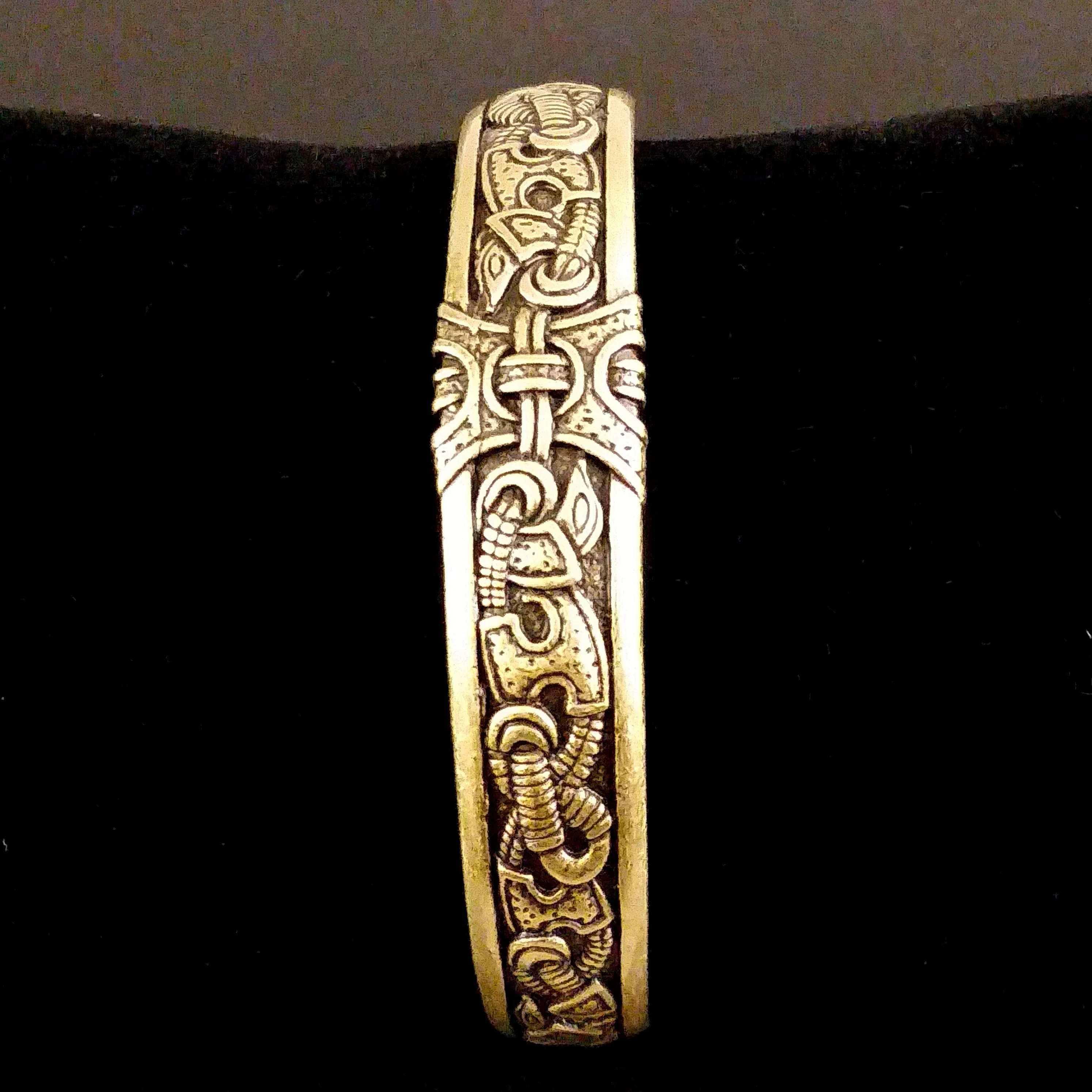 Celtic Bracelet Bronze Knot Work Viking Style