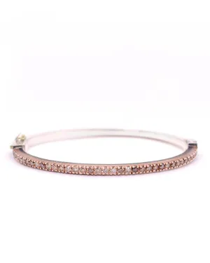 Chloe Rose Gold and Champagne Diamond Bracelet