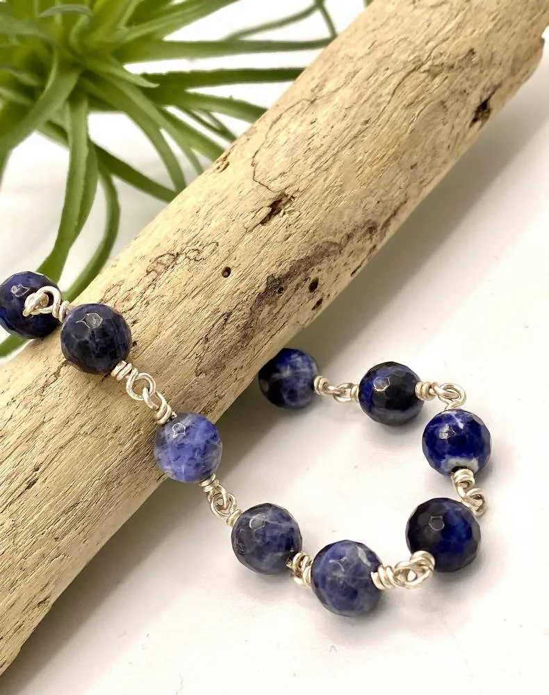 Chunky Sodalite Bracelet