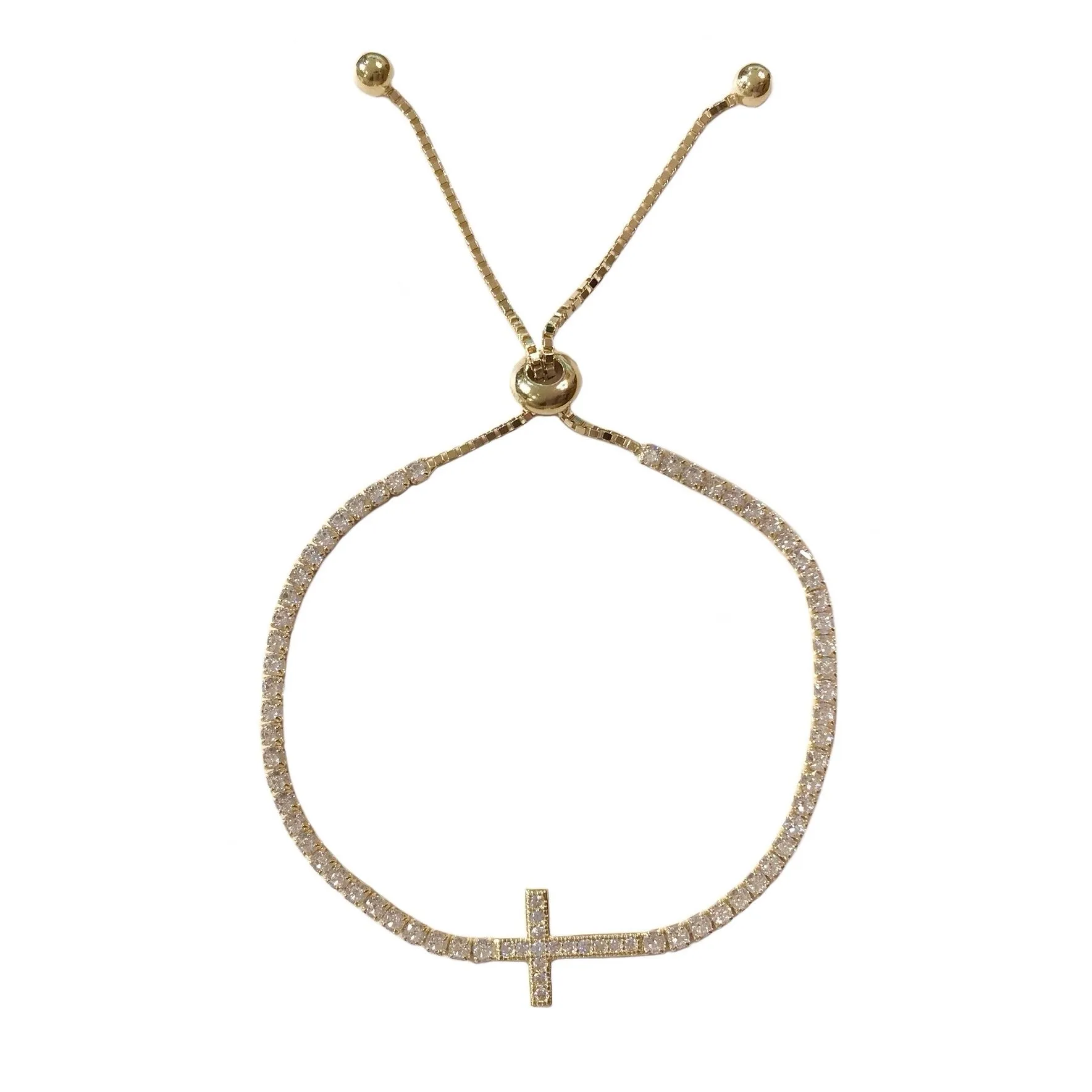 Cross Adjustable Bracelet