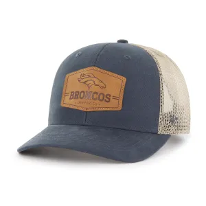 DENVER BRONCOS RAWHIDE VELCRO '47 TRUCKER