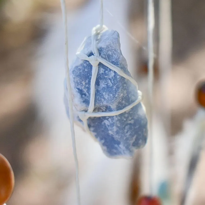 Dreamcatcher Crystal Mindfulness art mobile Anxiety gifts Home clearing protection
