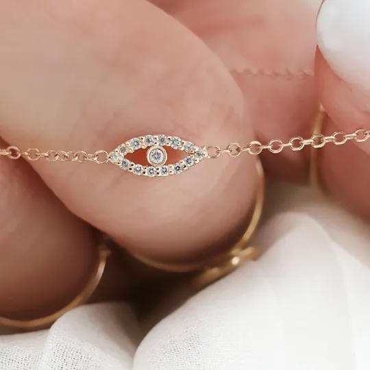 Eye Diamond Bracelet