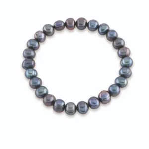 Freshwater 5mm black Pearl bracelet