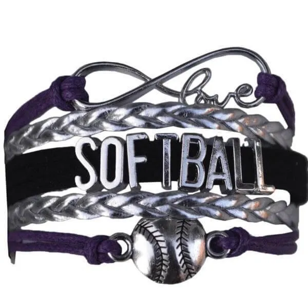 Girls Softball Bracelet - 21 Team Colors