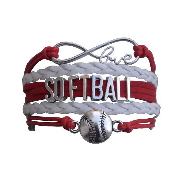 Girls Softball Bracelet - 21 Team Colors