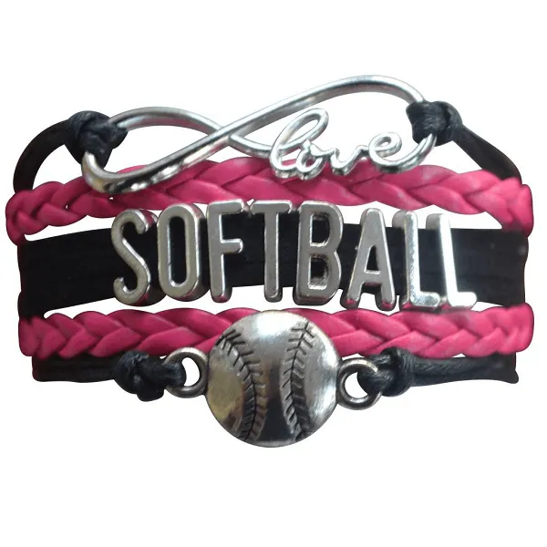 Girls Softball Bracelet - 21 Team Colors