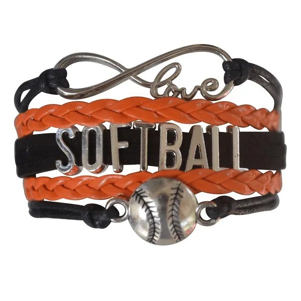 Girls Softball Bracelet - 21 Team Colors