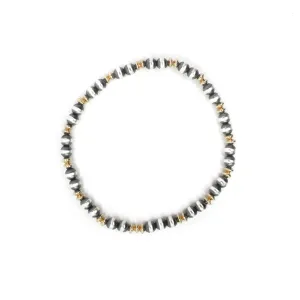 Gold Filled 4mm Navajo Pearl Stretch