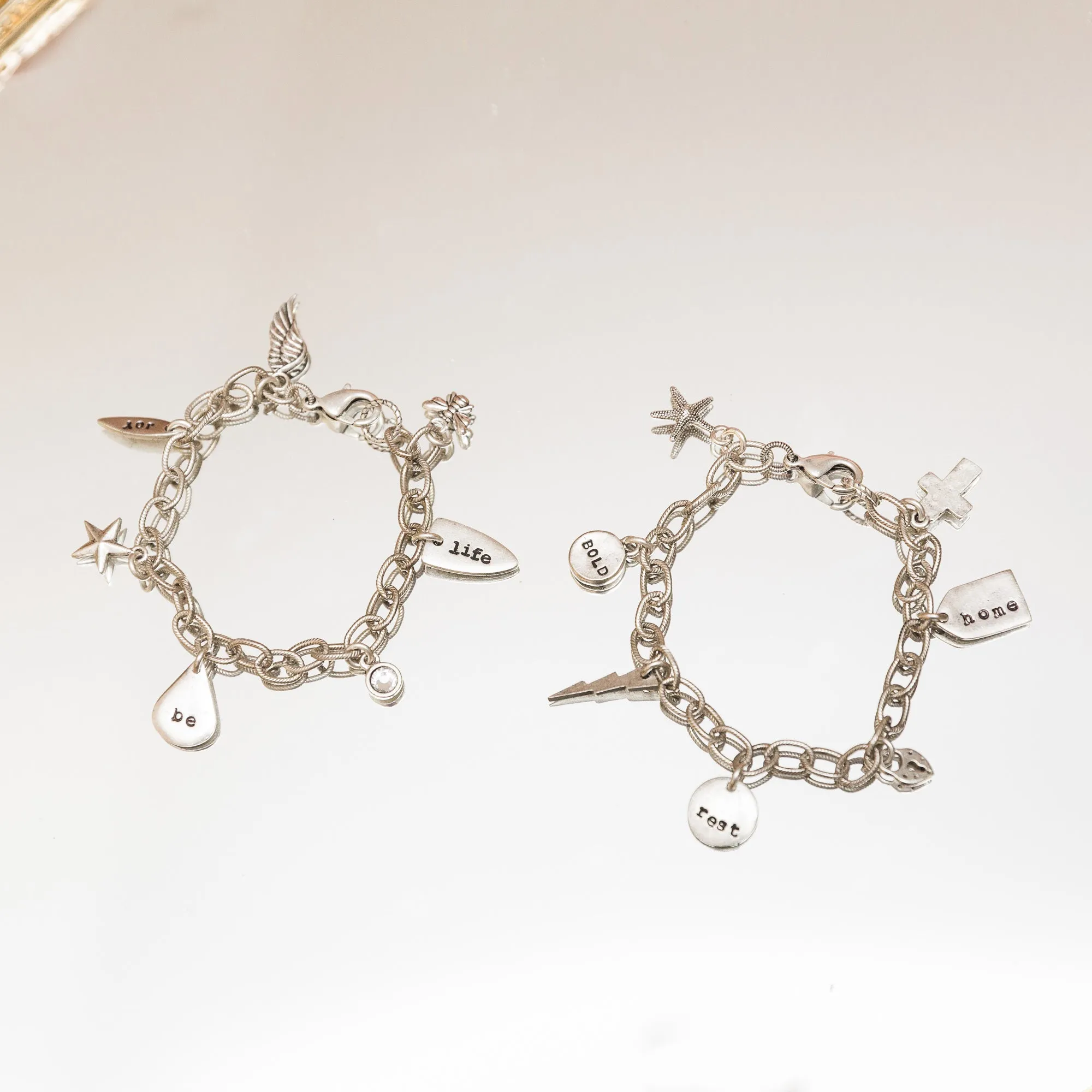 Heaven Inspired Cassia Bracelet - Silver