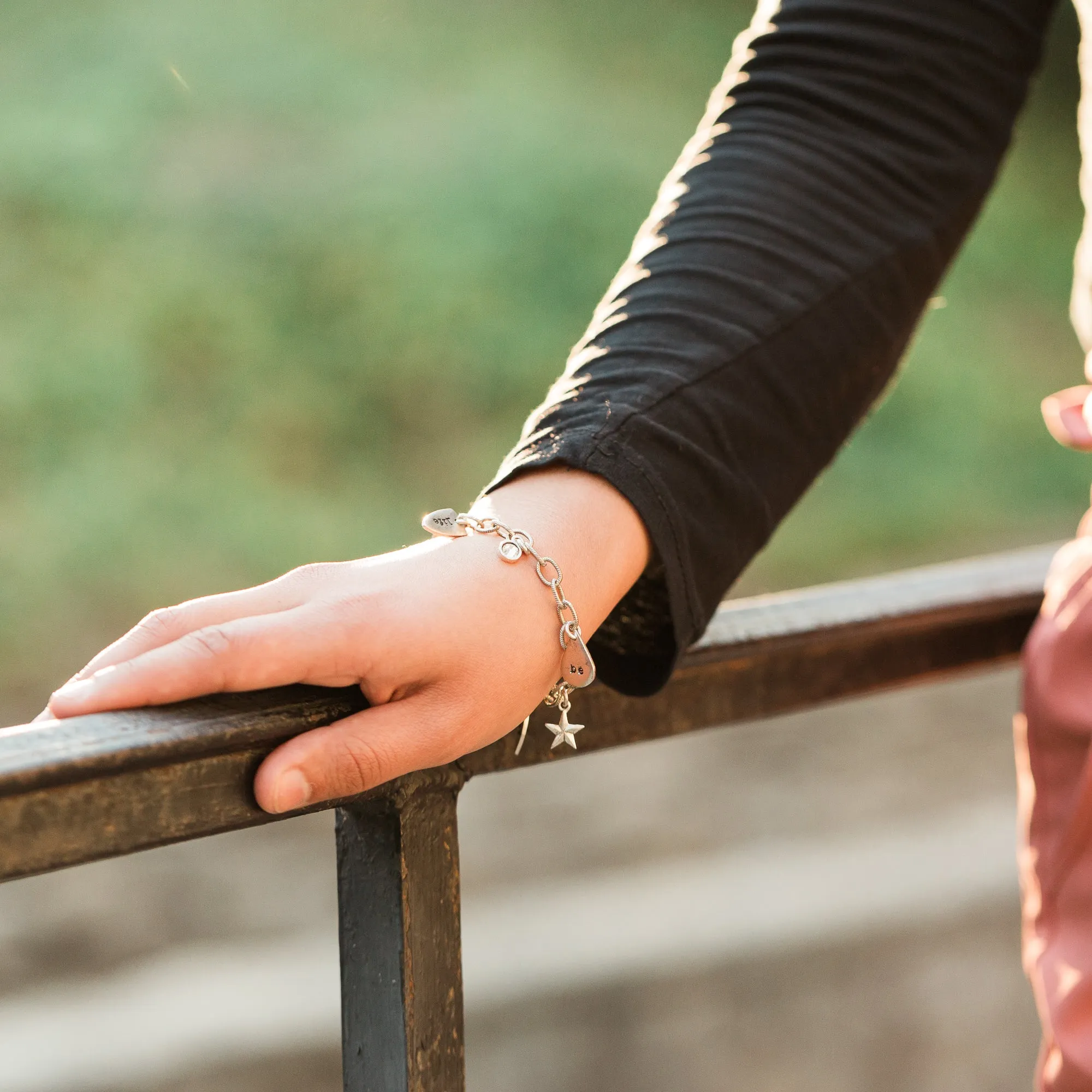 Heaven Inspired Cassia Bracelet - Silver