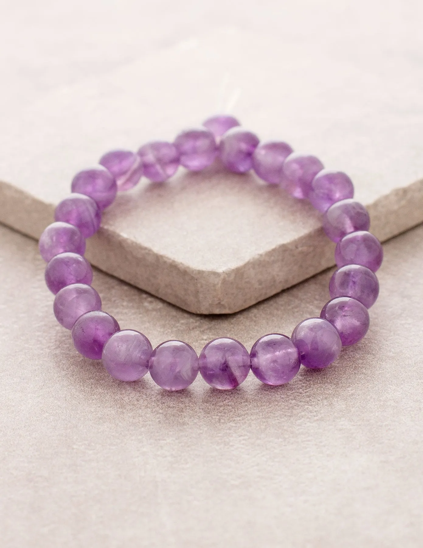 High-Energy Amethyst Wrist Mala