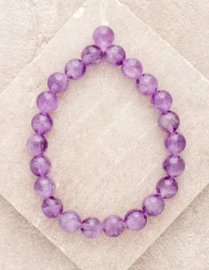 High-Energy Amethyst Wrist Mala