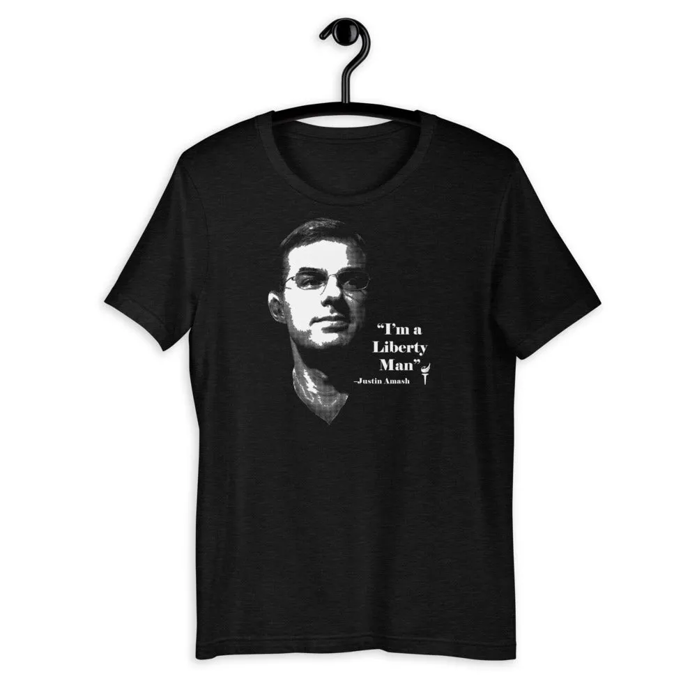 I'm a Liberty Man - Justin Amash Short-Sleeve Unisex T-Shirt