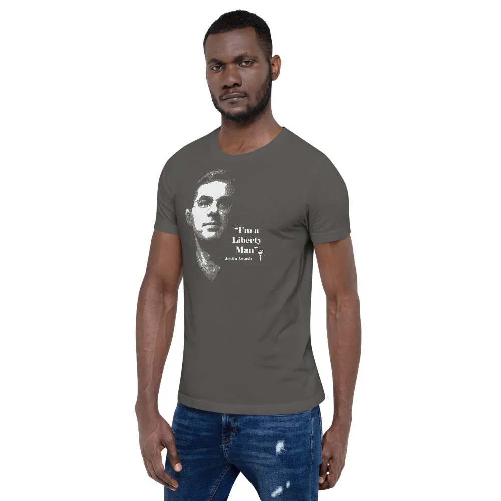 I'm a Liberty Man - Justin Amash Short-Sleeve Unisex T-Shirt