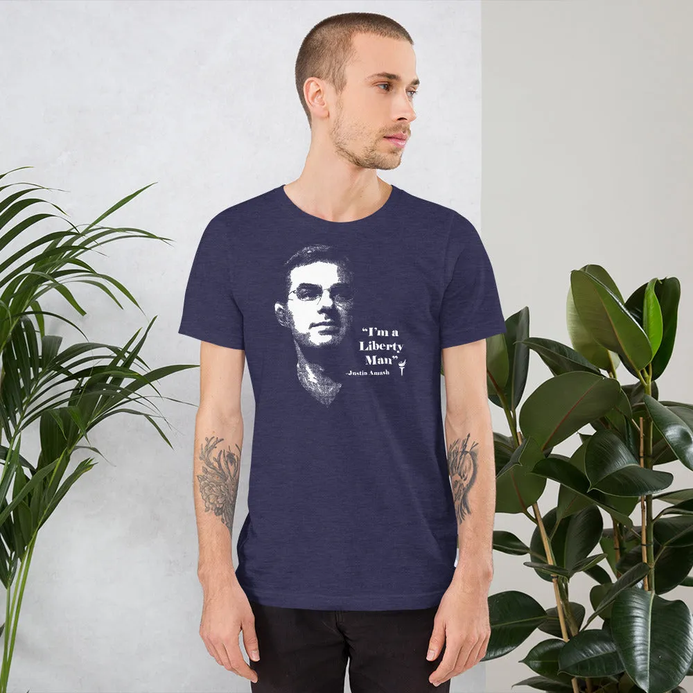 I'm a Liberty Man - Justin Amash Short-Sleeve Unisex T-Shirt