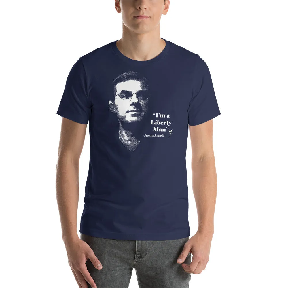 I'm a Liberty Man - Justin Amash Short-Sleeve Unisex T-Shirt