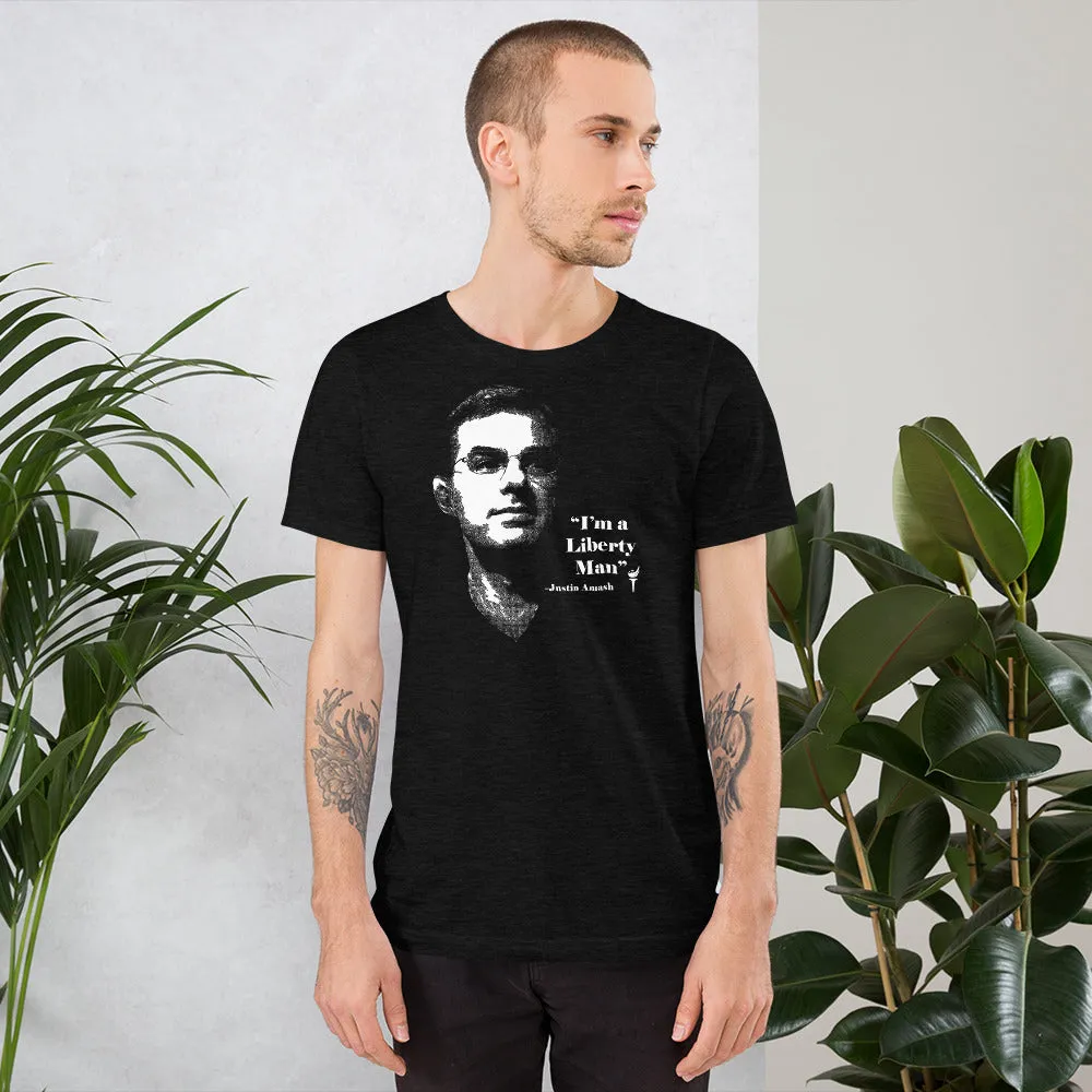 I'm a Liberty Man - Justin Amash Short-Sleeve Unisex T-Shirt