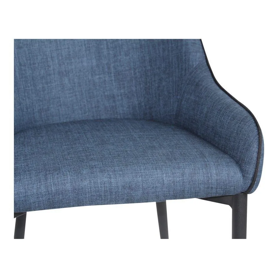 Lapis Dining Chair Dark Blue-M2