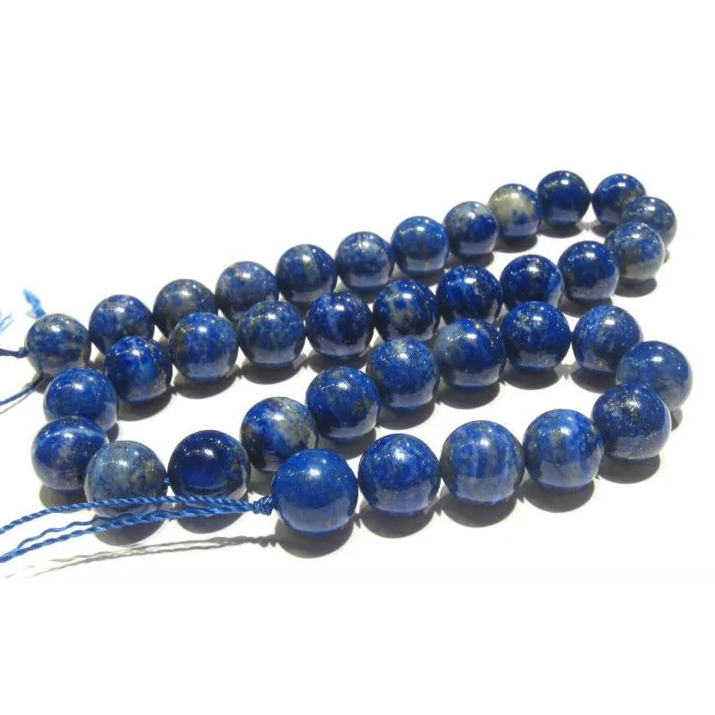 Lapis Lazuli Smooth Rounds 11mm Strand