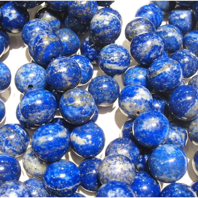 Lapis Lazuli Smooth Rounds 11mm Strand