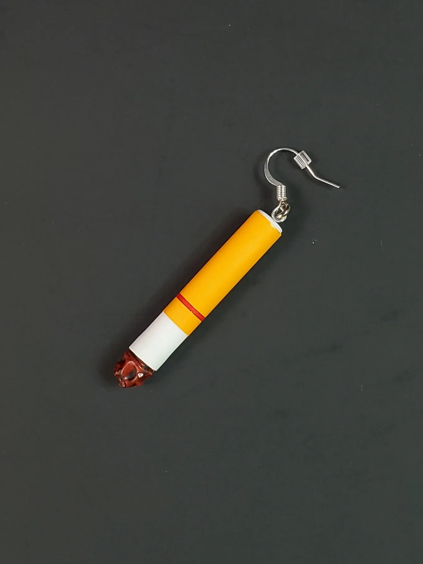 “Loosie” Single Cigarette Dangle Earring